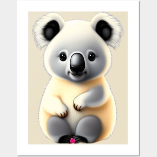 Koala Cutie Posters and Art